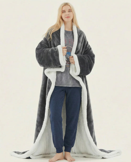 TrueLoom™ - Premium Heated Blanket Robe