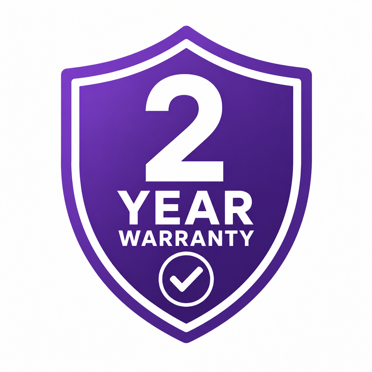 2-Year Warranty