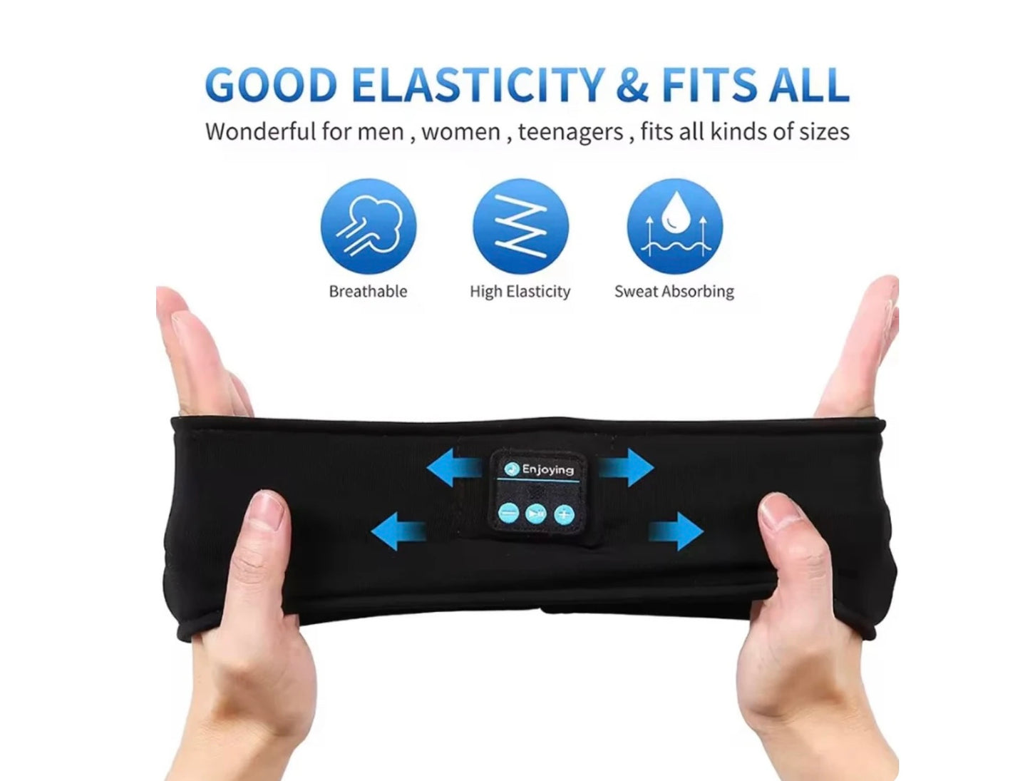 SyncBand™ - Bluetooth Headband